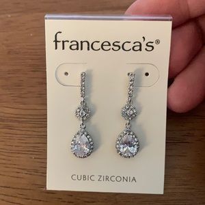Francesca’s cubic zirconia earrings